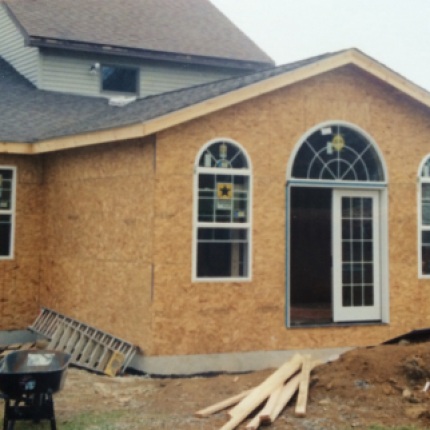 Custom addition, french doors, interior and exterior painting, Lopatcong, N.J.